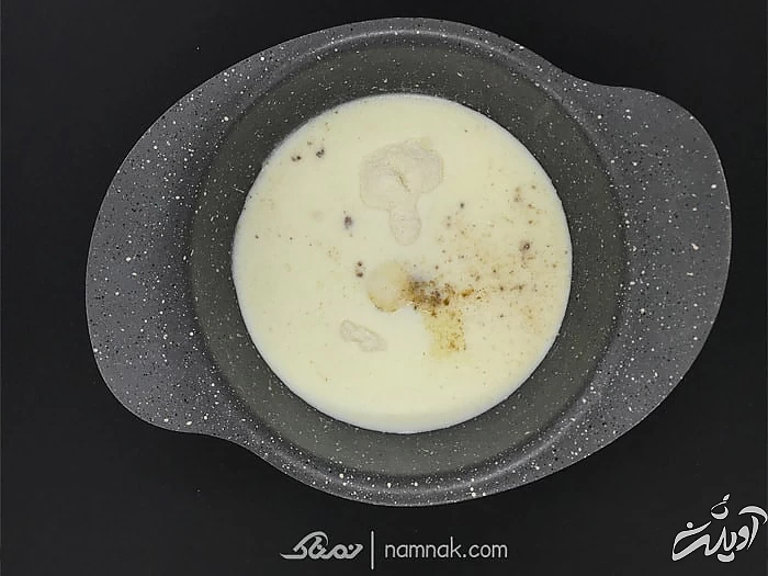 آرد برنج در شیر